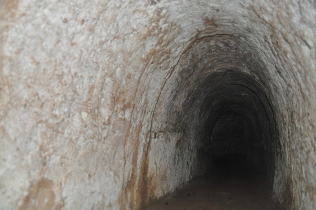 All'interno dei tunnel